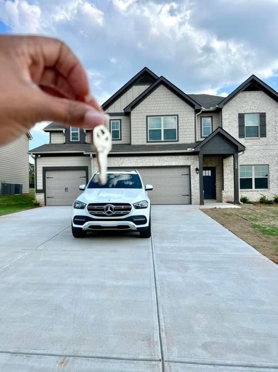 Dubai luxury towers at sunset